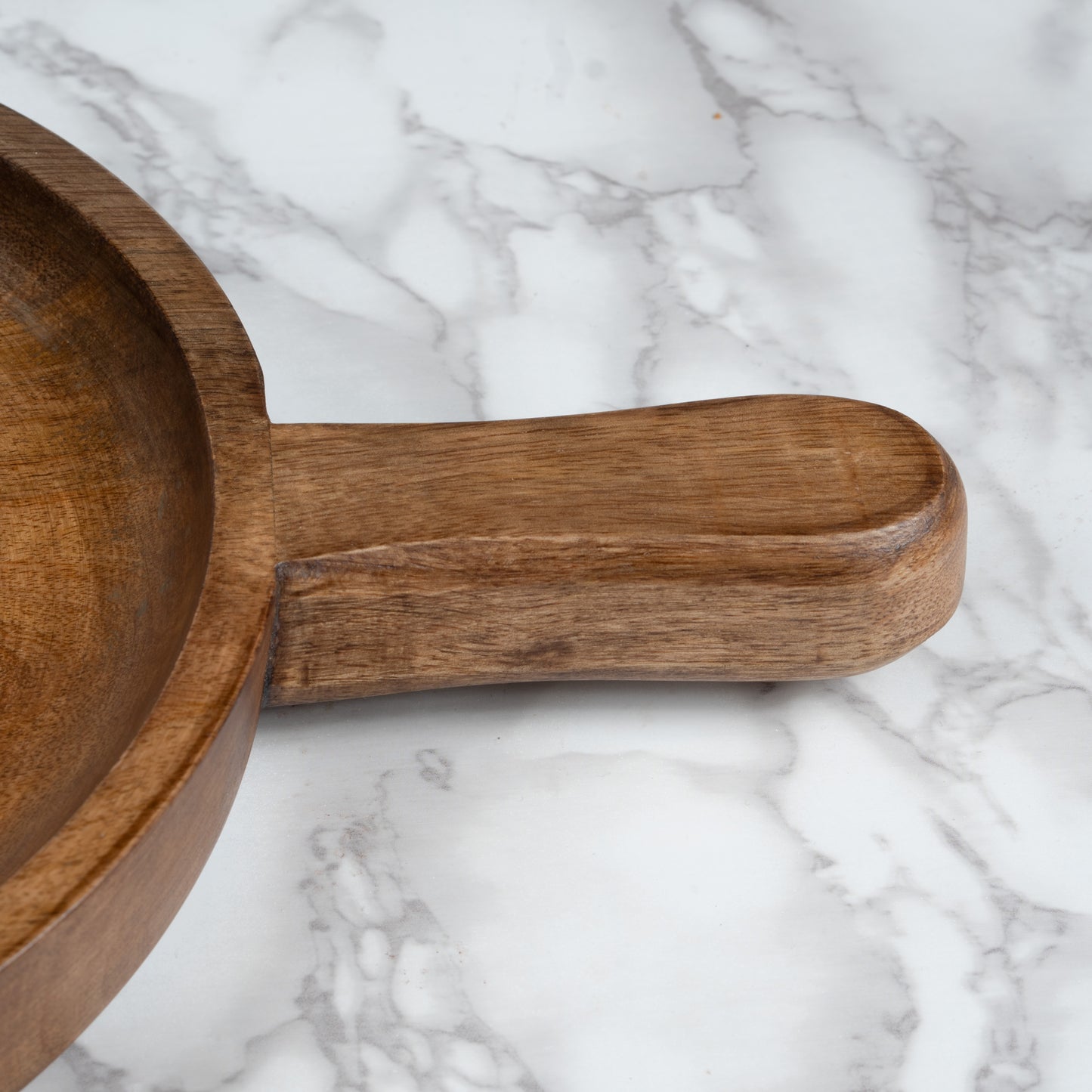 Hand-Carved Mango Wood Serving Platter