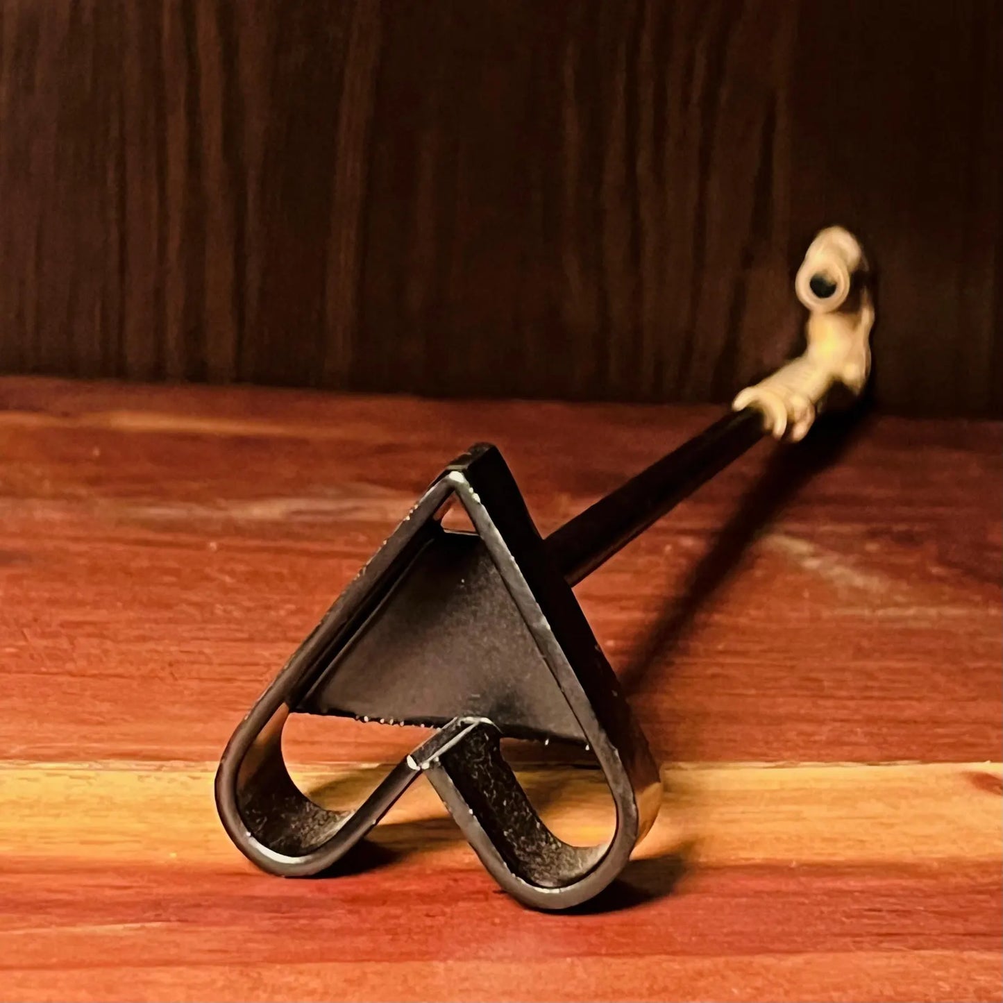 Custom BBQ Branding Rod  with Handcrafted Bamboo Handle