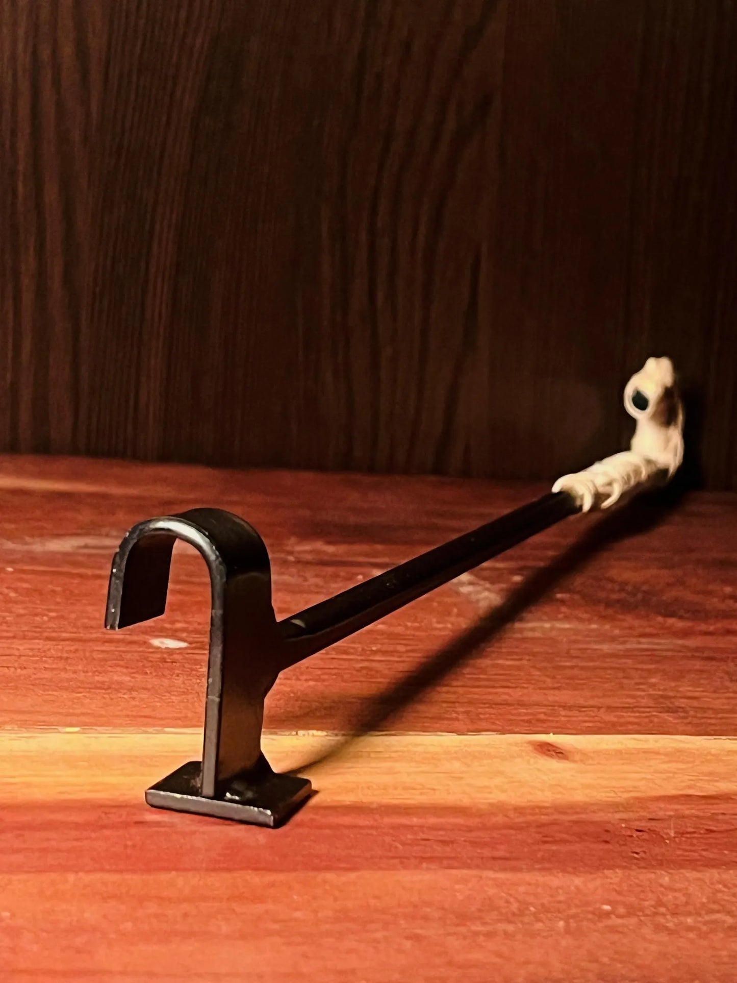 Custom BBQ Branding Rod  with Handcrafted Bamboo Handle