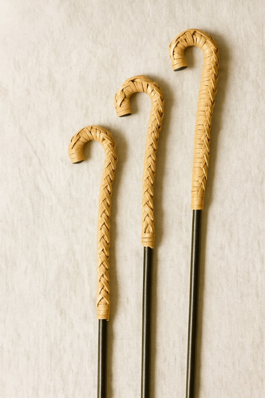 Custom BBQ Branding Rod  with Handcrafted Bamboo Handle