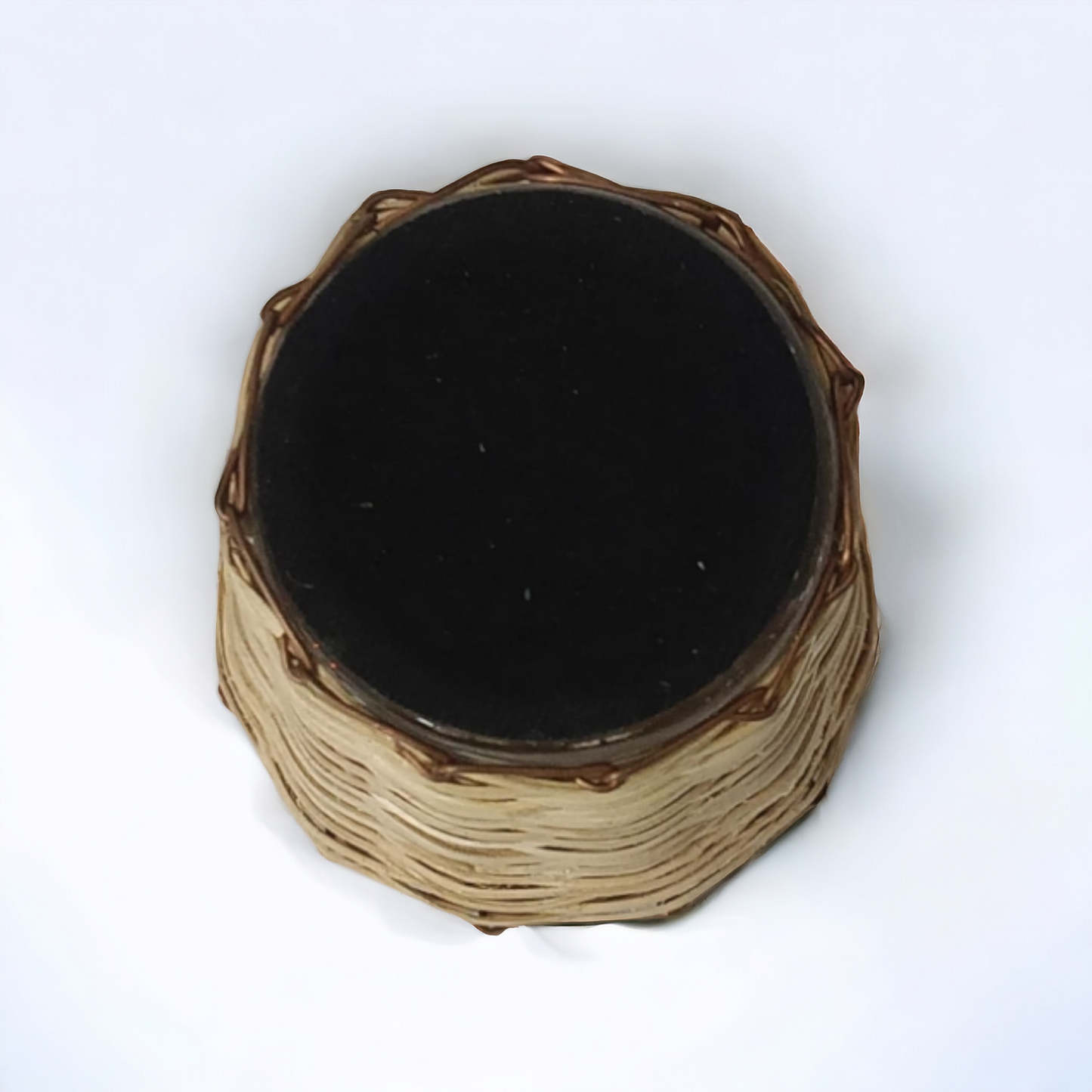 Mini Decorative Bamboo Tea Light Holders Gift Set of 3