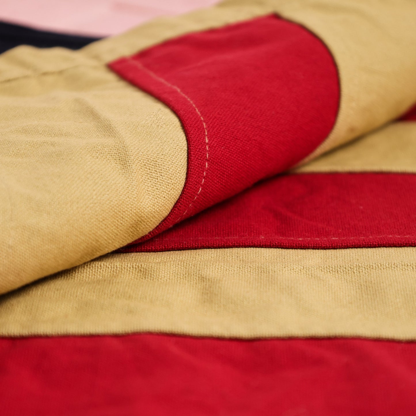 Farmhouse vintage wash American flag